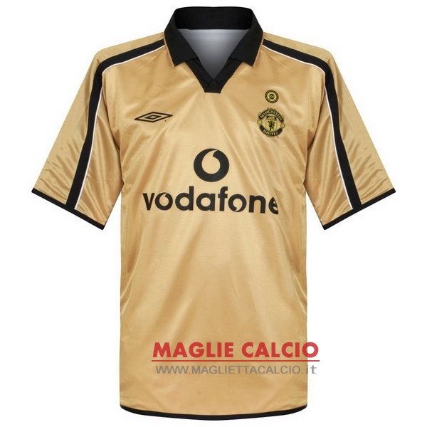 terza magliette nuova manchester united retro 2001-2002